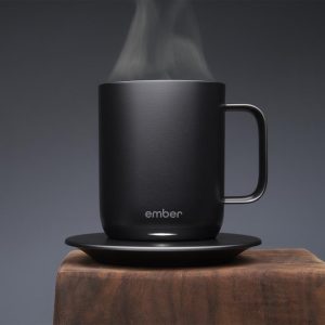 Ember Ceramic Temperature mug with charge base