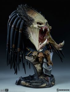 Side view of the wolf predator