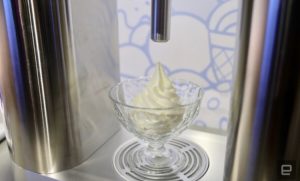 Snow White Ice Cream machine by LG