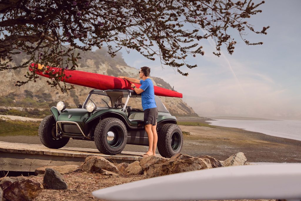 Loading up the Manx for adventure