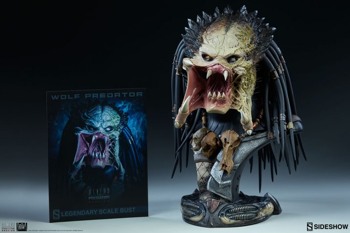 Wold Predator Bust collectable