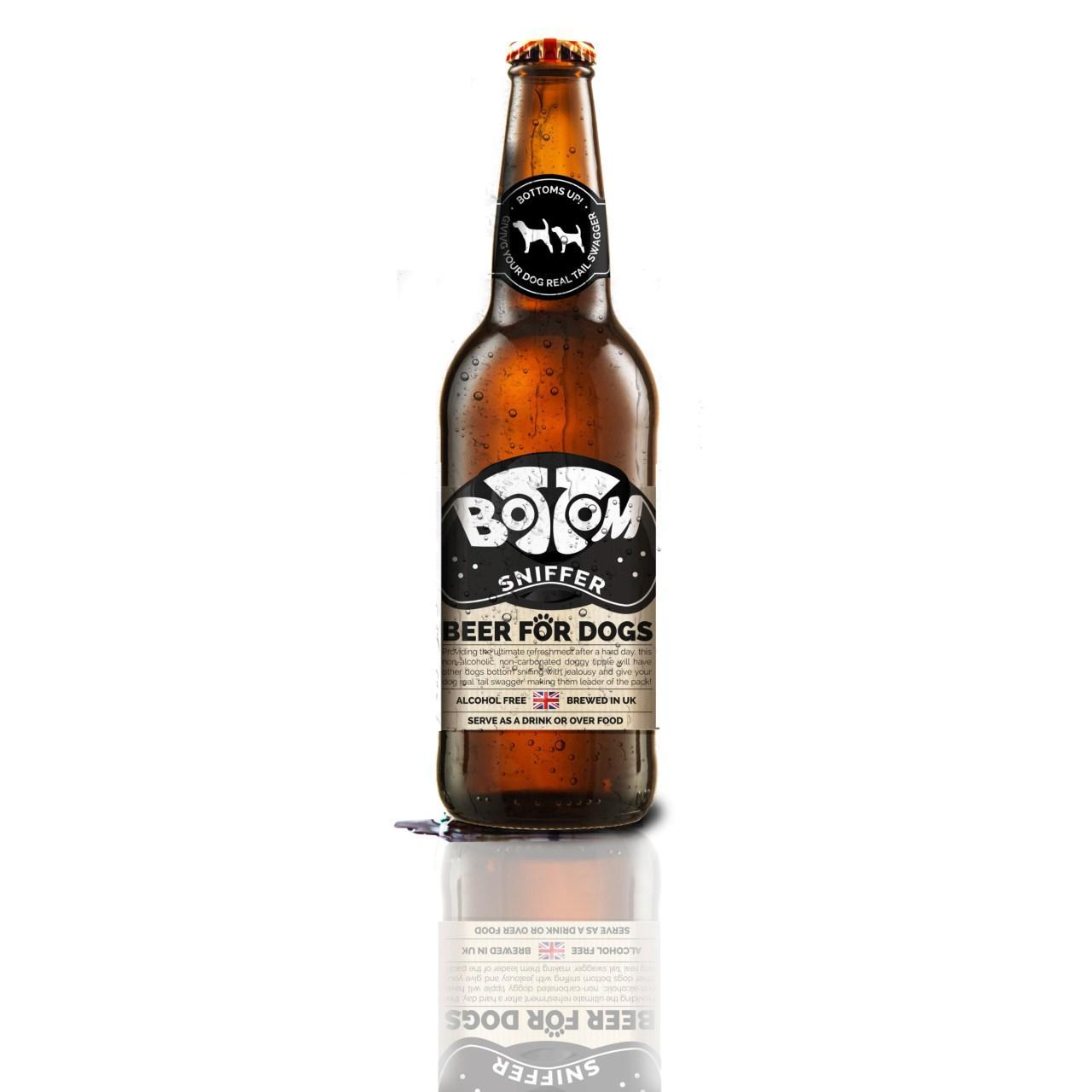 Woof & Brew Bottom Sniffer Dog Beer 330ml