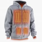 Heated Hoodie with elements