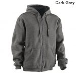 Heated hoodie Dark grey