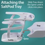 How to use attatch the saltpod tray