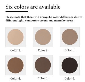 6 skin tones available